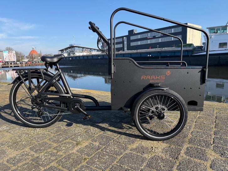 Fietshokje Beverwijk: Raaks Bremerton e-bakfiets NIEUW, Fietsen en Brommers, Fietsen | Bakfietsen, Nieuw, Overige merken, 4 kinderen of meer