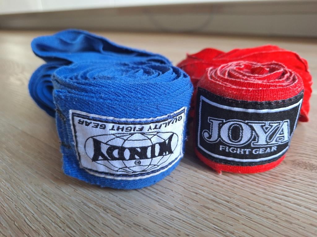 Bandage voor (kick)boksen, Gebruikt, Overige, Vechtsportbescherming, Maat M