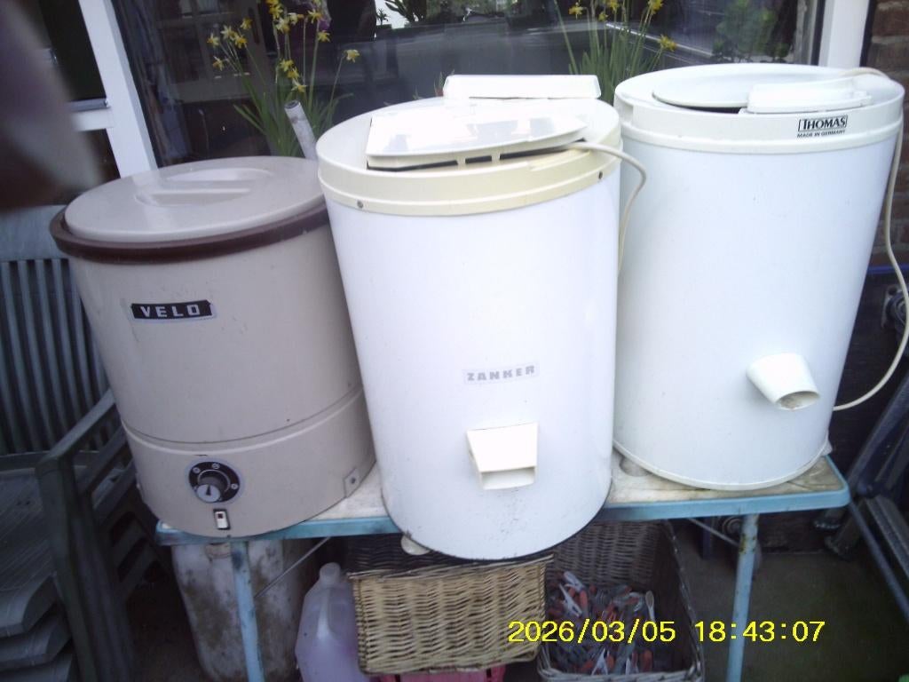 campingwasmachine, centifuges, Caravans en Kamperen, Ophalen, Gebruikt