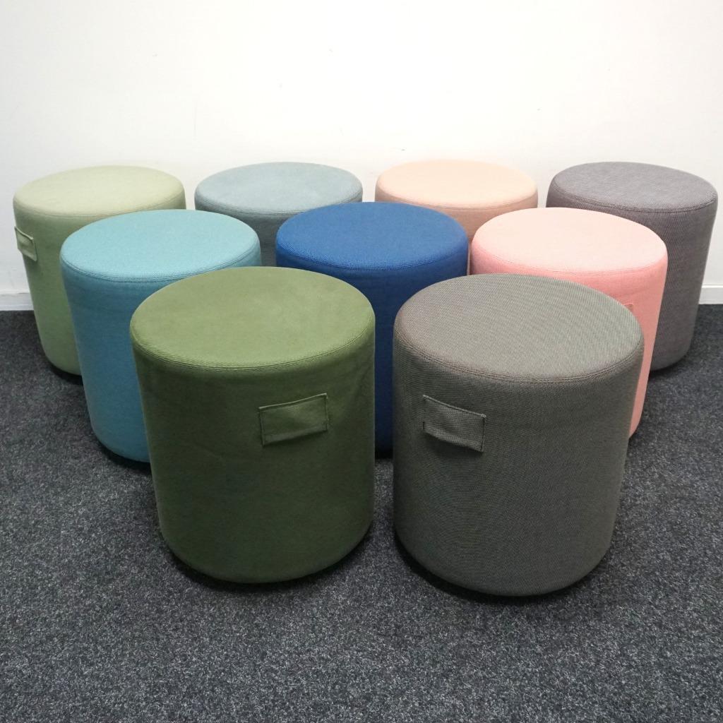 Johanson Design Poef | Design Hocker | diverse kleuren, Minder dan 50 cm, Gebruikt, -, Rond