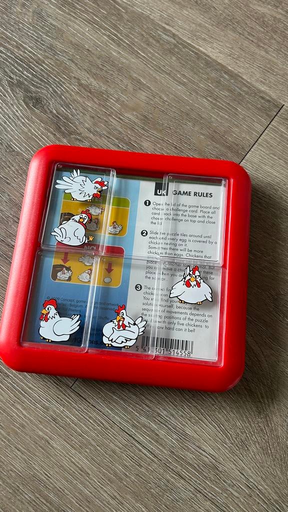 Smartgame Chicken Shuffle Junior - Puzzelspel, Hobby en Vrije tijd, Denksport en Puzzels, Gebruikt, Overige typen, Minder dan 500 stukjes