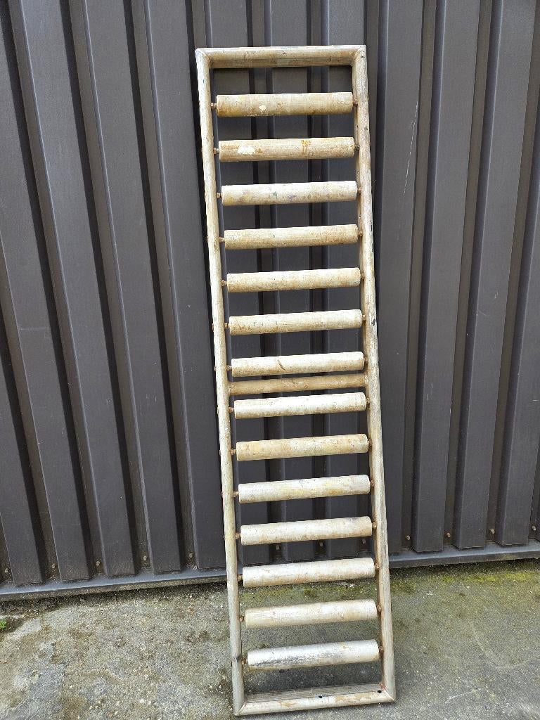 Aluminium rollenbaan, Doe-het-zelf en Verbouw, Gereedschap | Zaagmachines, Ophalen, Gebruikt, Afkortzaag, 30 tot 70 mm