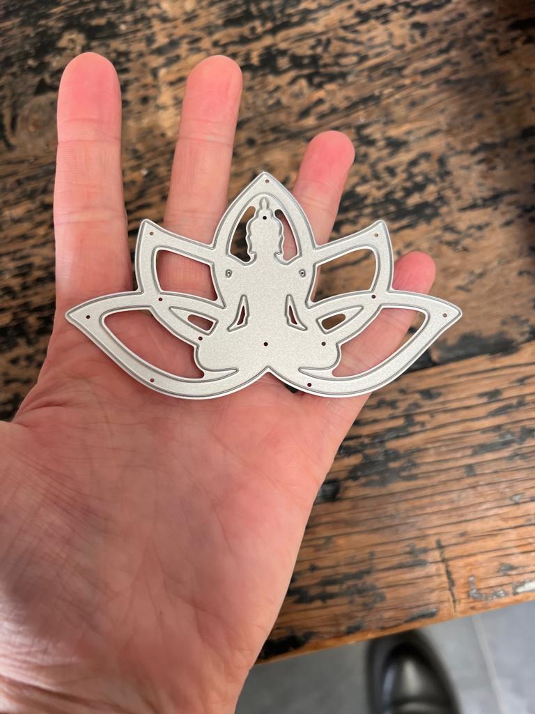Boeddha lotus stansmes voor knutselen stans metaal, Verburgt Vintage, Nieuw, Ophalen of Verzenden, https://verburgtvintage.nl/#contact