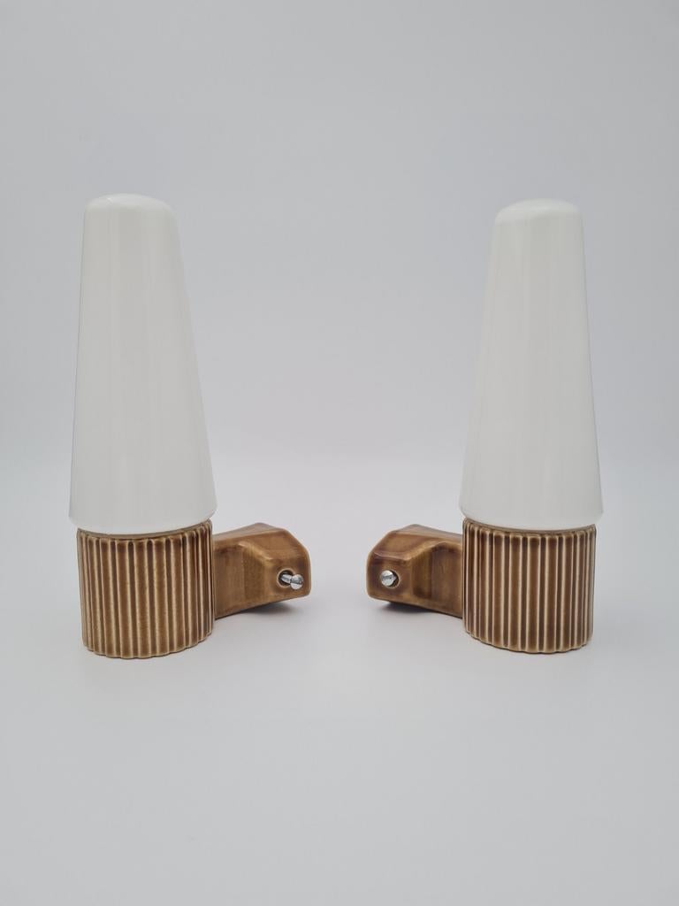 Hans-Agne Jakobsson (Ifö Electric), 2 badkamerlampen, 50/60s, Gebruikt, Miscentury; Vintage, N.v.t., Ophalen of Verzenden