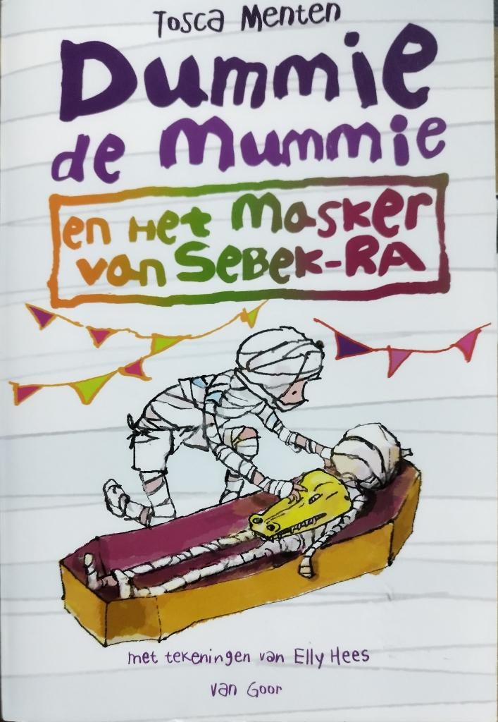 Dummie de Mummie en het masker van Sebek-Rak, Fictie algemeen, Verzenden, Zo goed als nieuw, Tosca Menten