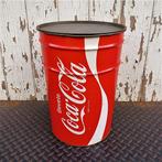 Coca-Cola Kruk Italiaans Reclamebord Vintage Vat Opberg Blik, Ophalen of Verzenden, Reclamebord