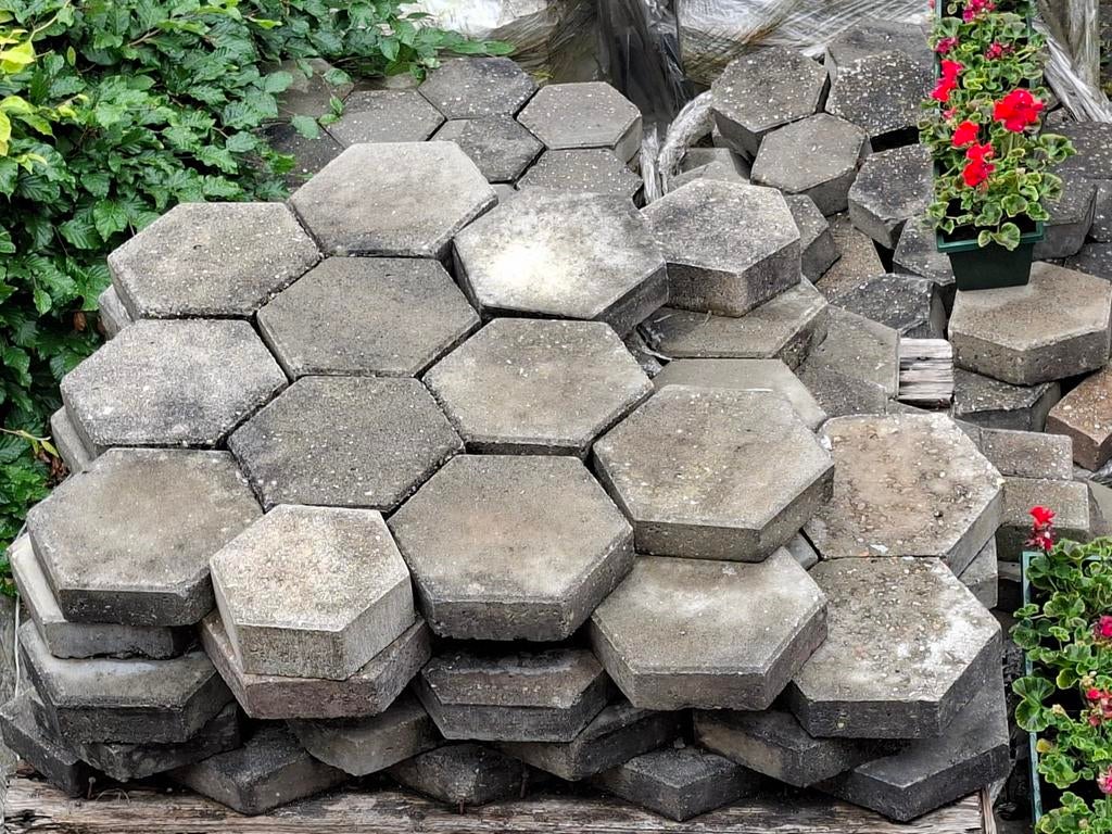 KLINKERS  GRIJS. 1100.STUKS, Ophalen of Verzenden, Zo goed als nieuw, Overige typen