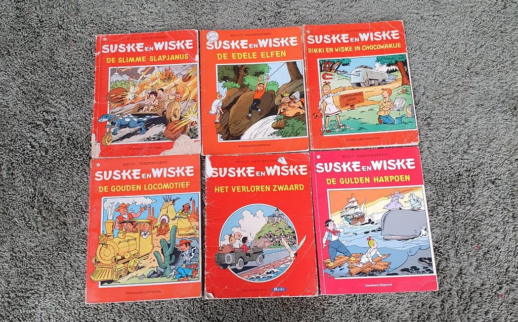 Suske en Wiske stripboeken, Ophalen of Verzenden, Suske en Wiske, Gebruikt, Boek of Spel