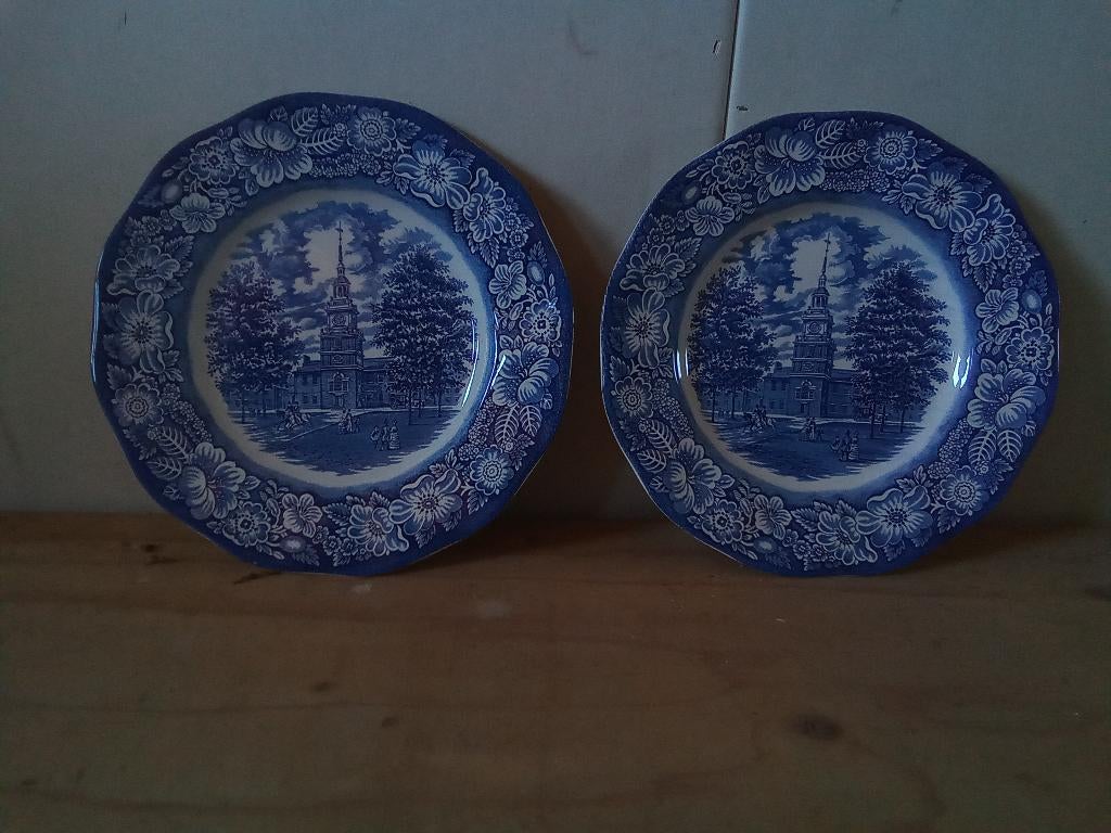 Delfs blauwe borden, Antiek en Kunst, Ophalen