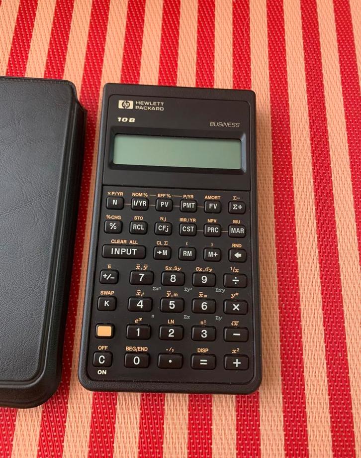 Hewlett Packard 10B Business, Diversen, Rekenmachines, Zo goed als nieuw, Ophalen of Verzenden
