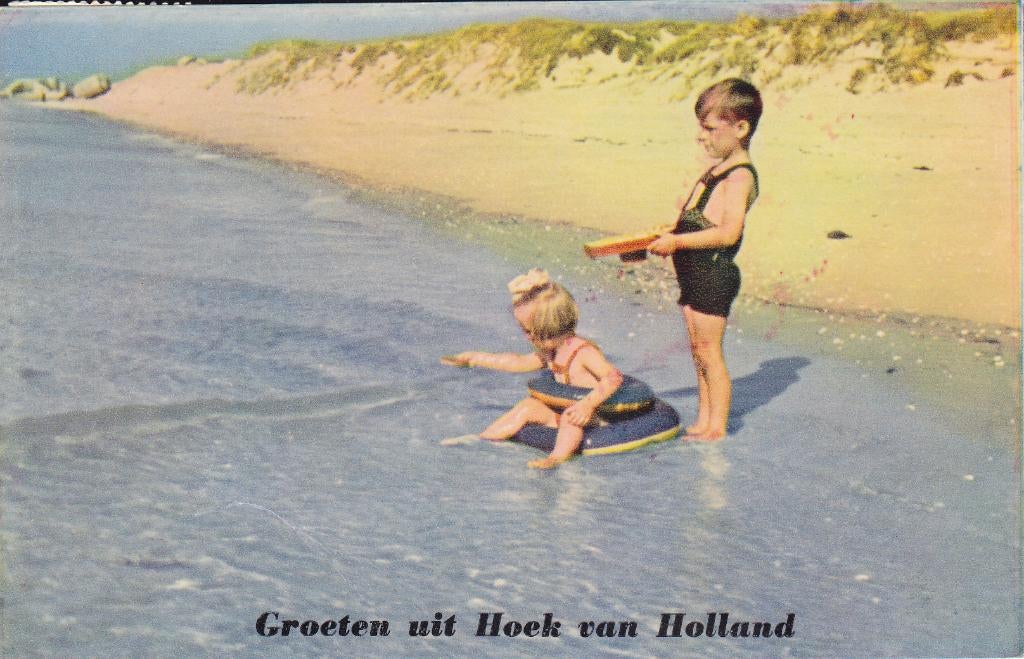 Hoek van Holland. Groeten uit., Verzamelen, Verzenden, 1960 tot 1980, Gelopen, Zuid-Holland
