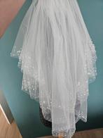 Nieuw prachtige sluier cecile calanthe kraaltjes 90 cm, Kleding | Dames, Trouwkleding en Trouwaccessoires, Ophalen of Verzenden