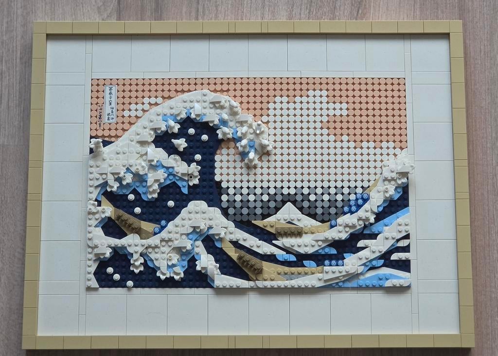 Lego Art Hokusai De Grote Golf, Overige thema's, Lego, Compleet, Ophalen of Verzenden