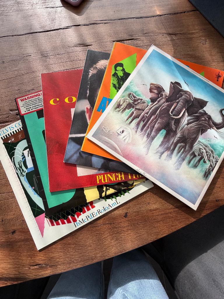 Setje Elvis Costello LPs, Cd's en Dvd's, Vinyl | Rock, Ophalen of Verzenden, Zo goed als nieuw, 12 inch, Poprock