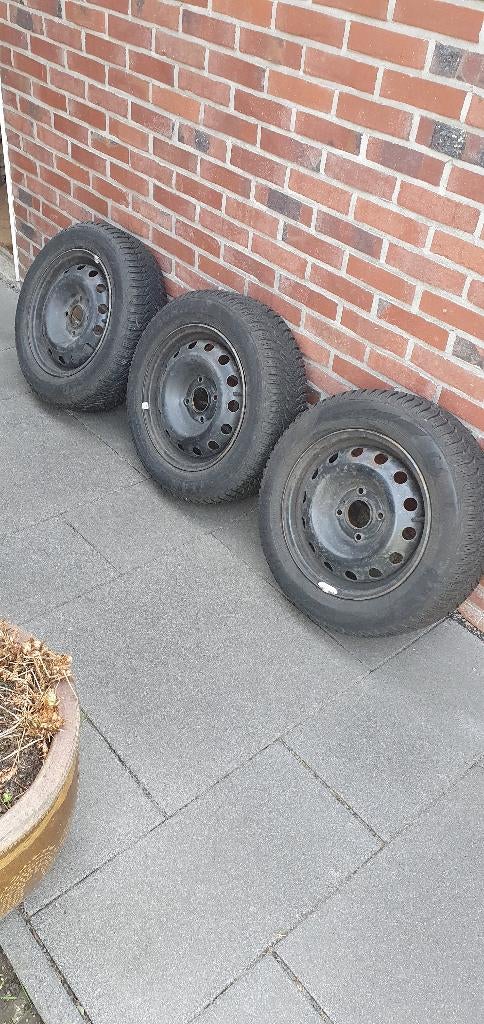 Winterbanden/wielen Peugeot, Citroen, Auto-onderdelen, Banden en Velgen, Ophalen, 14 inch, Gebruikt, 175 mm