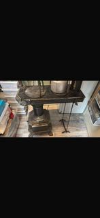 Plattebuis kachel met accessoires, Huis en Inrichting, Kachels, Gebruikt, Overige brandstoffen, Vrijstaand, Plattebuiskachel