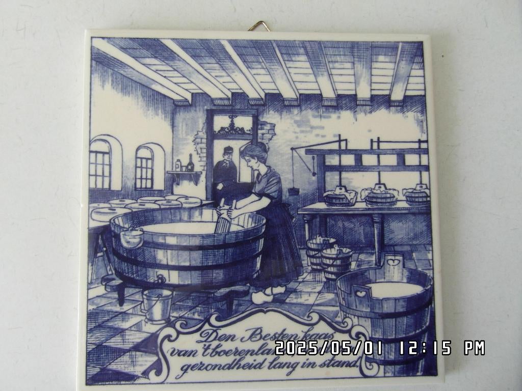 Tegel, den beste kaas, Ophalen of Verzenden, Zo goed als nieuw