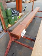 Hardhout 28x190mm 285cm geschaafd ronde hoeken nr. 666, Tuin en Terras, Palen, Balken en Planken, Ophalen, Nieuw, Hardhout, 250 cm of meer