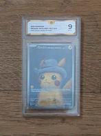 Pikachu with Grey Felt Hat (Van Gogh Musea) SVP085 GG 9 Slab, Ophalen of Verzenden, Nieuw, Losse kaart, Foil