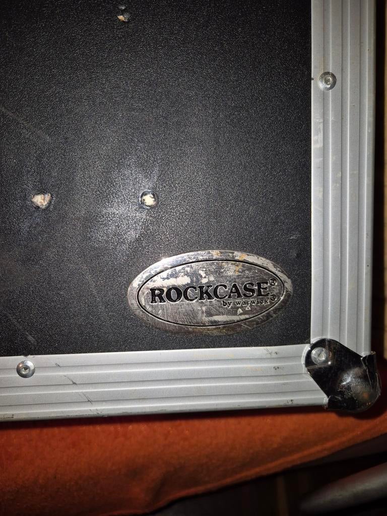 Rockcase Flight Case Hout/Aluminium met Afneembaar Deksel, Ophalen of Verzenden, Gebruikt, Overige instrumenten, Flightcase