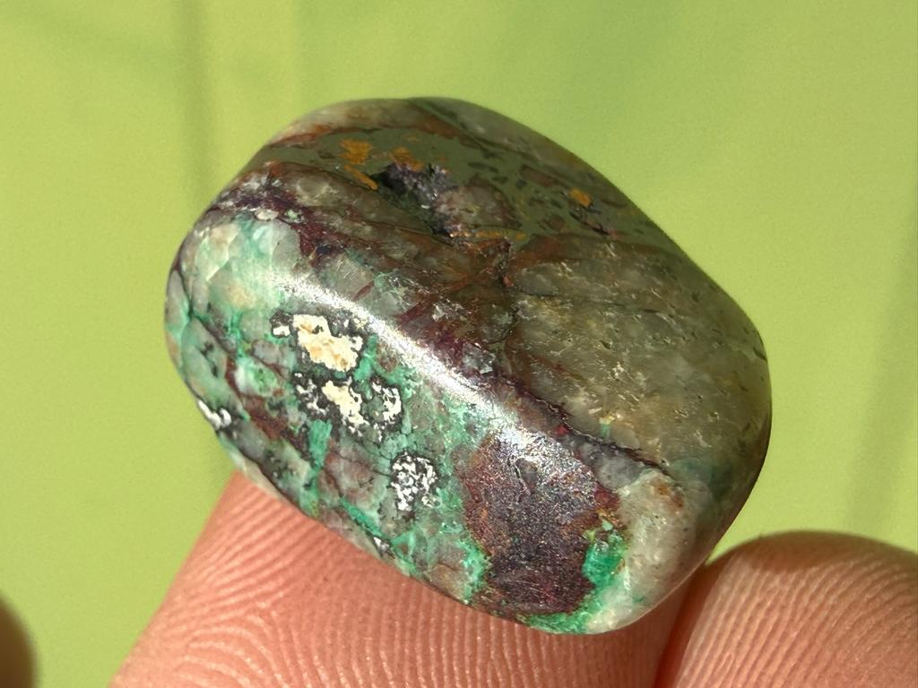 Chrysocolla in koper met Cupriet broekzaksteen mineralen, Ophalen of Verzenden, Mineraal