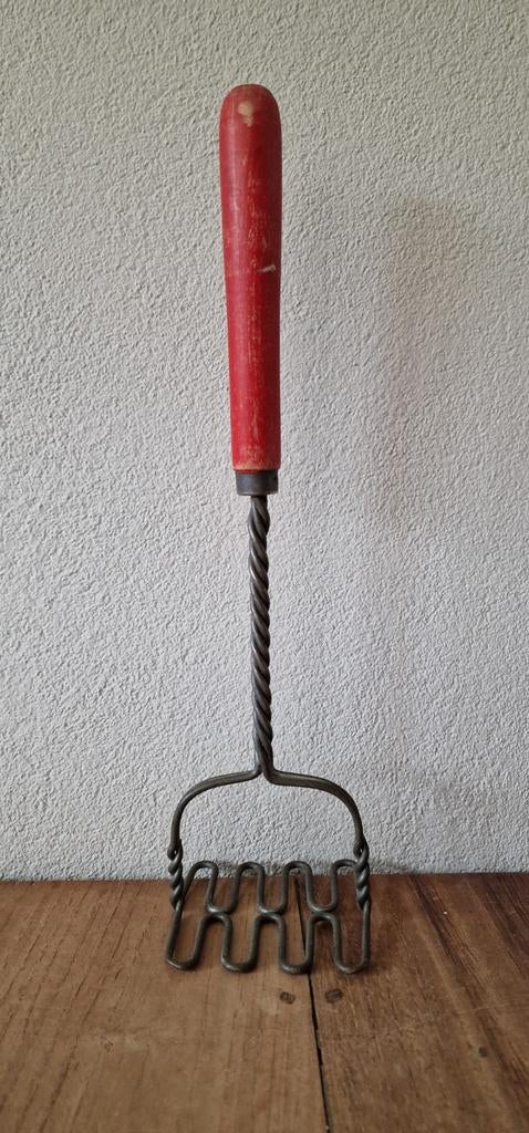 Oude rode stamper, Ophalen of Verzenden