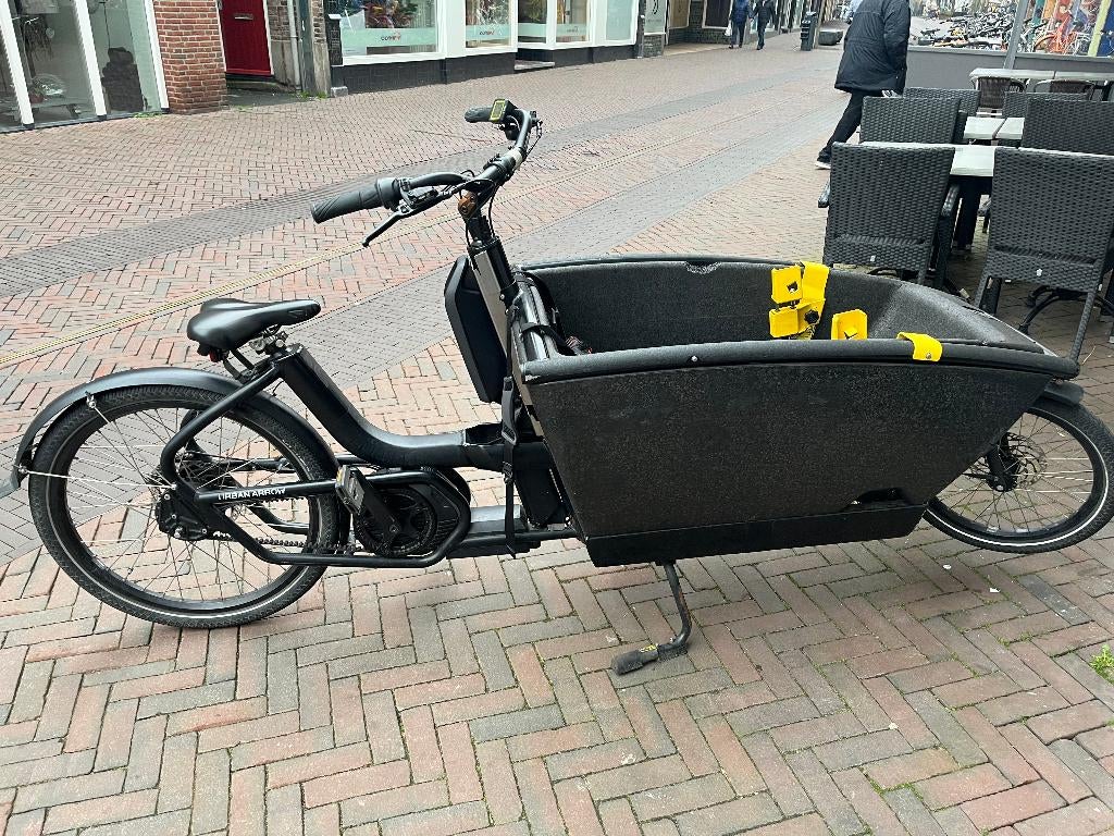 Urban Arrow Cargo Line E-bakfiets, Fietsen en Brommers, Fietsen | Bakfietsen, Gebruikt, 3 kinderen, Elektrisch, Ophalen