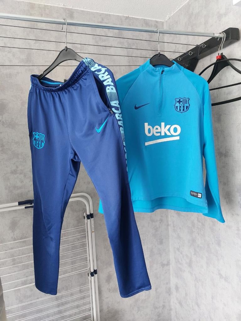 Barcelona pak, Kinderen en Baby's, Kinderkleding | Maat 140, Ophalen, Gebruikt, Jongen of Meisje, Sport- of Zwemkleding