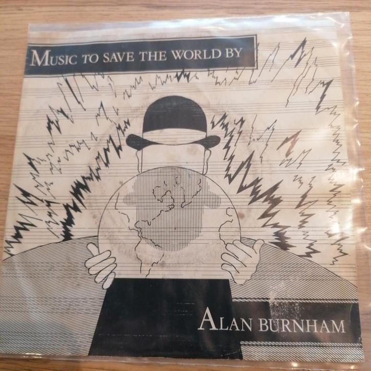 Alan burnham/music to Save the world by, Cd's en Dvd's, Vinyl Singles, Gebruikt, Pop, Ophalen of Verzenden