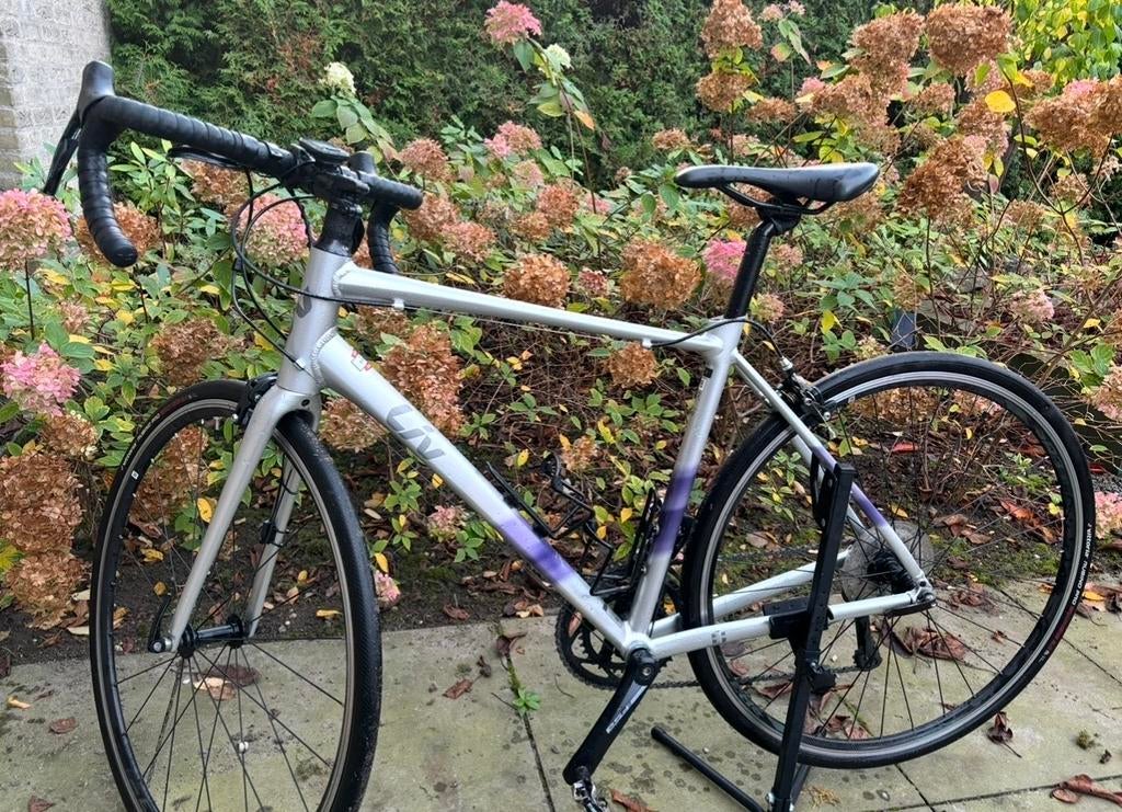 Dames racefiets Giant Liv, maat M, Fietsen en Brommers, Fietsen | Racefietsen, Ophalen, 28 inch, Gebruikt, 10 tot 15 versnellingen