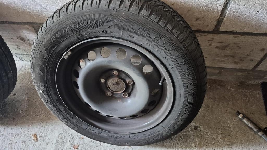 Setje winterbanden 5x110, Ophalen, Gebruikt