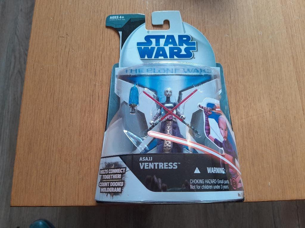 Star Wars The Clone Wars Asajj Ventress EXTRA KORTING !, Ophalen of Verzenden, Nieuw, Actiefiguurtje