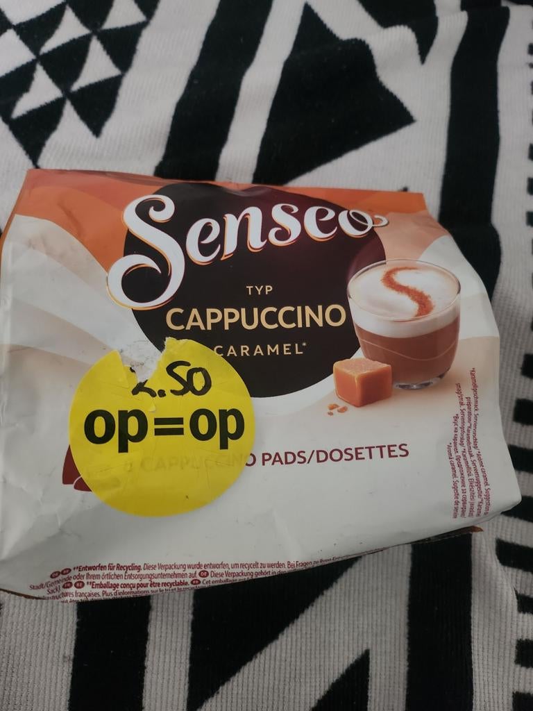 Nieuw ! Senseo Cappuccino caramel, Ophalen of Verzenden