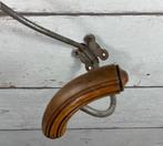 Franse antieke dubbele wand kapstokhaak, Ophalen of Verzenden