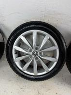Originele Volkswagen Golf Caddy velgen 17" 5x112 Dijon 8mm!, Niet ingevuld, Gebruikt, Banden en Velgen, Niet ingevuld