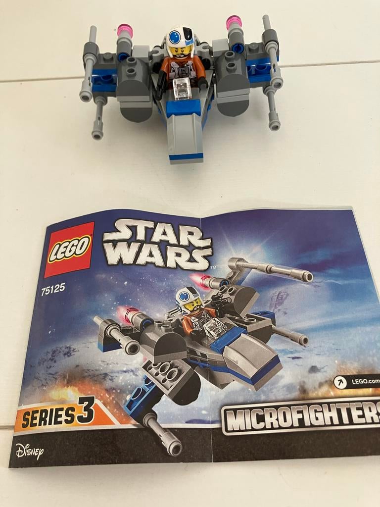 Lego Star Wars 75125 X-Wing Fighter Microfighter, Gebruikt, Star Wars, Lego, Ophalen of Verzenden