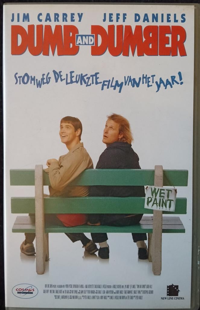 Dumb And Dumber vhs, Alle leeftijden, Ophalen of Verzenden, Zo goed als nieuw