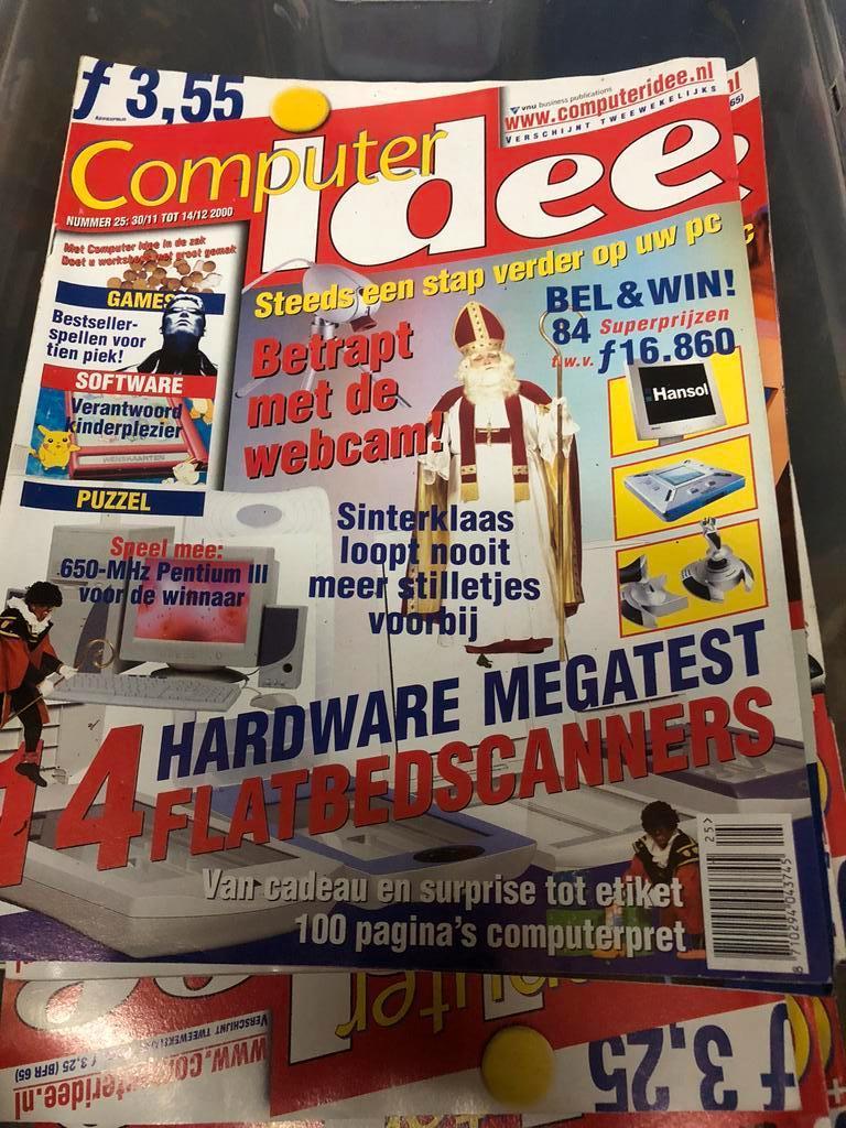 tijdschriften computer idee bijna gratis, Boeken, Informatica en Computer, Ophalen of Verzenden, Gelezen, Hardware
