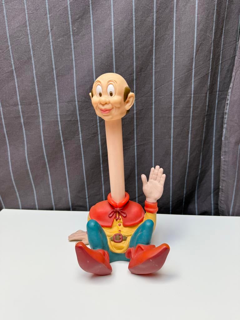 Langnek Spaarpot Efteling ABN Amro, Verzamelen, Verzenden, Gebruikt, Kunststof, Strip- of Tekenfilmfiguur