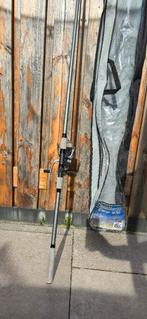 Karper hengel met inklapbaar visnet en accessoires., Ophalen, Nieuw, Haak