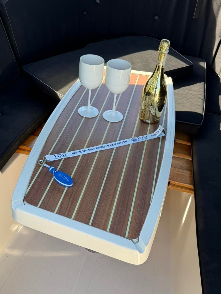 Corsiva 570 classic suzuki 15pk nette occasion!, 10 tot 30 pk, Ophalen of Verzenden, Zo goed als nieuw, 3 tot 6 meter