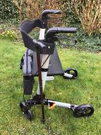 Brede ROLLATOR!Lichtgewicht&Tas,Stok,Ruggensteun.Nieuwstaat., Diversen, Rollators, Ophalen, Opvouwbaar, Zo goed als nieuw