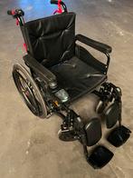 Rolstoel (elektrisch 5 km/u) met duwondersteuning, Diversen, Rolstoelen, Ophalen, Inklapbaar, Zo goed als nieuw, Elektrische rolstoel