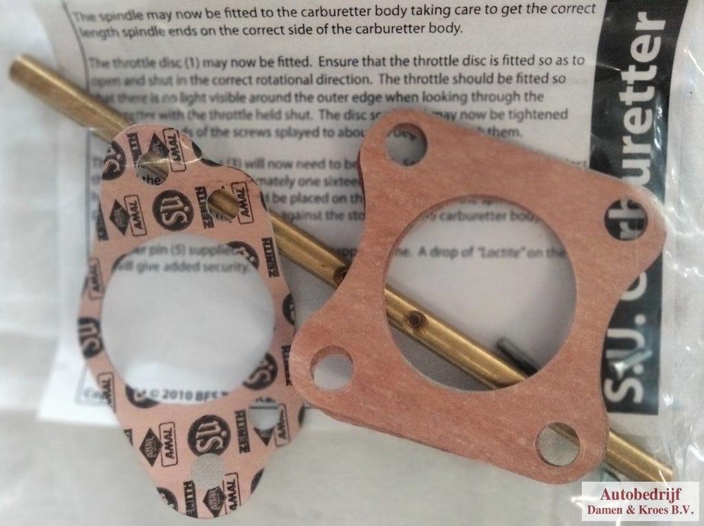 Carburateur revisieset WZX989, -, -, Nieuw, Ophalen of Verzenden