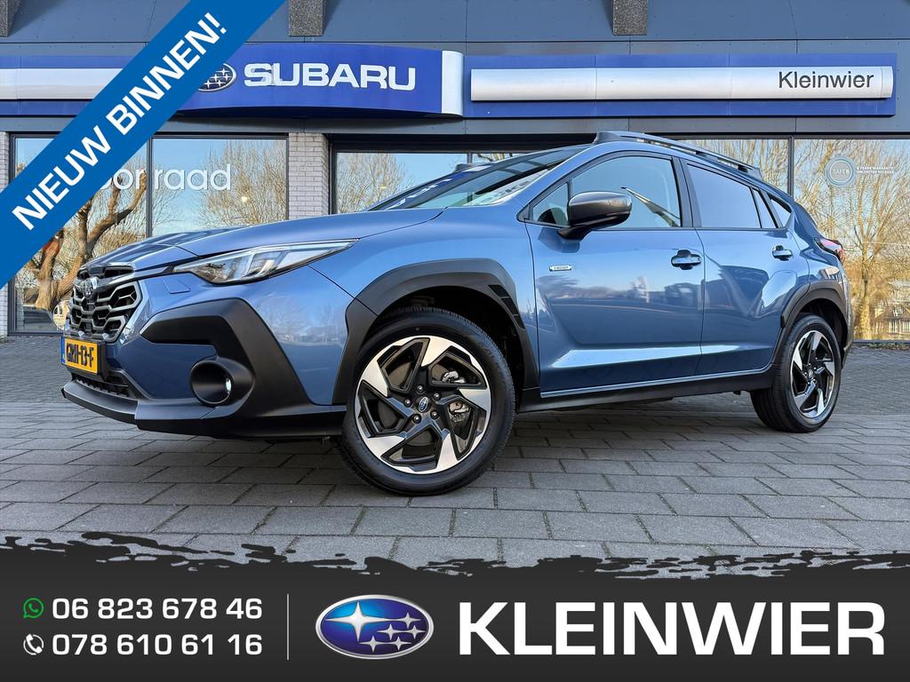Subaru Crosstrek 2.0i Hybrid 136PK CVT AWD Luxury | Horizon, Auto's, Subaru, 12 maanden, 4 cilinders, Blauw, Origineel Nederlands