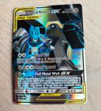 Kaart; de Lucario & Melmetal-GX 203/214 uit Unbroken Bonds, Ophalen of Verzenden, Zo goed als nieuw