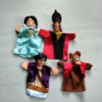 Disney Aladdin Handpoppen Set - Jafar, Jasmine, Aladdin, Abu, Ophalen of Verzenden, Gebruikt, Overige typen