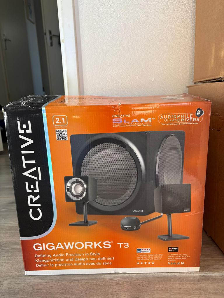2.1 speaker installatie Creative, Ophalen, Gebruikt, Speakers, Overige merken