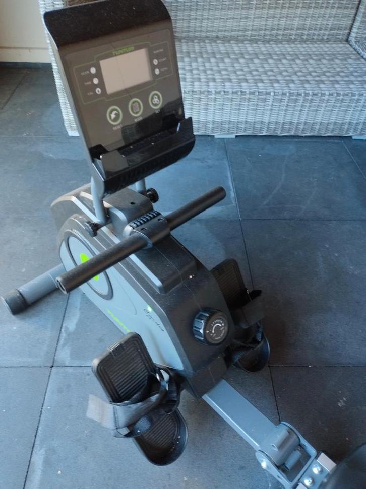 Tunturi Roeitrainer - Cardio Fit R30, Sport en Fitness, Fitnessapparatuur, Gebruikt, Roeitrainer, Armen, Benen, Buik, Rug, Metaal