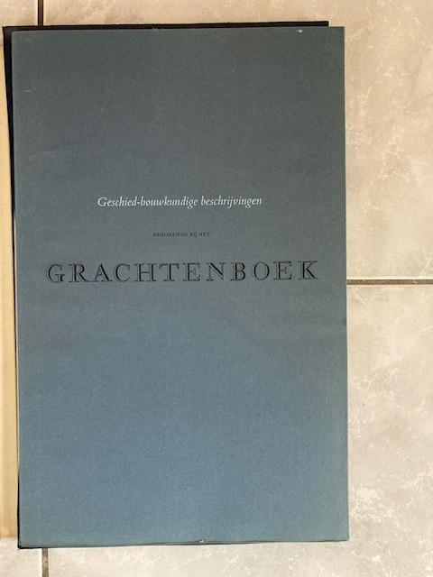 Grachtenboek Amsterdam grachten Bouwkunst Architectuur, Boeken, Geschiedenis | Stad en Regio, Ophalen of Verzenden, Gelezen